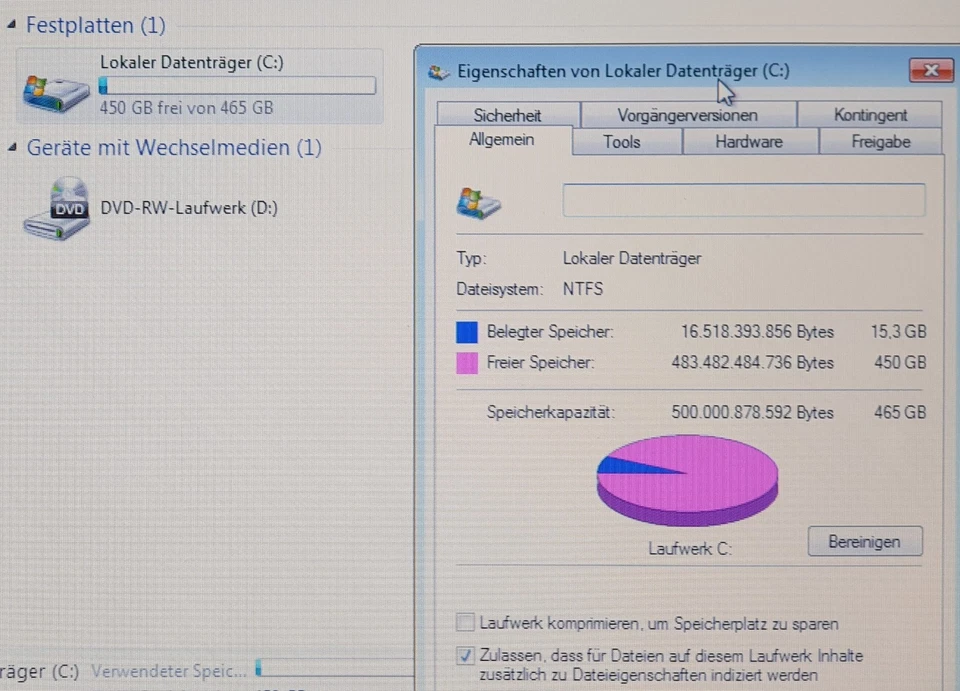 ACER Aspire 5755G 15,6" Windows7 Gamer Notebook Laptop i5 500GB 4GB DVD VGA HDMI - Bild 4 von 4