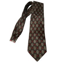 Pre Owned Men's Crescent Bay Tie Neck Tie Necktie Classic Style Made in USA