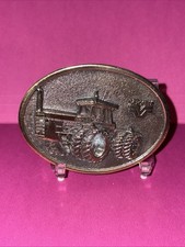 Vtg Rare 4WD Versatile 836 Tractors Farming Equipment Belt Buckle -USA