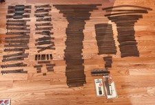 144p Atlas HO Gauge Model Railroad Track Lot Curve Straight Rerailer Switches