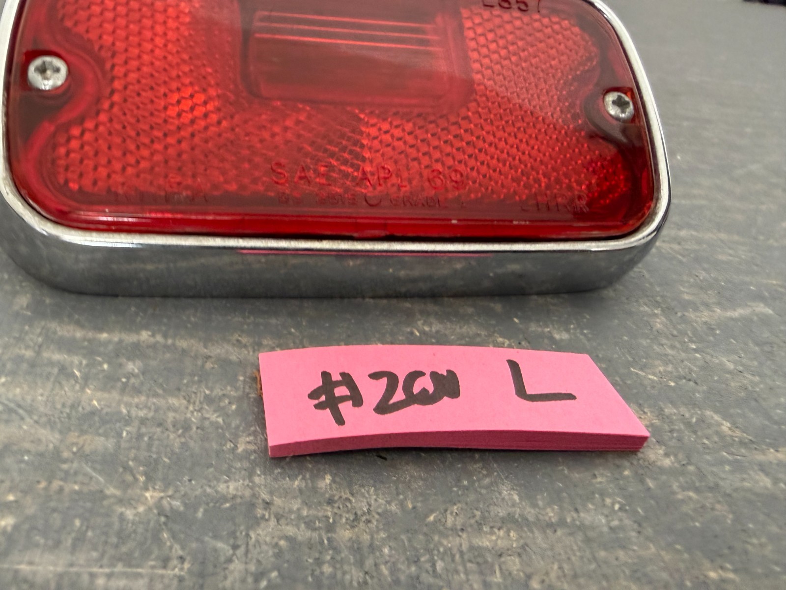 Rolls-Royce Corniche Rear Left Side marker light