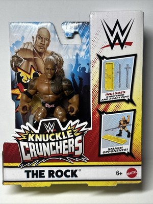 WWE Mattel Knuckle Crunchers  Series 8 The Rock Wrestling Figure New In Box