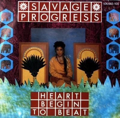 Savage Progress - Heart Begin To Beat 7in (VG/VG) .*