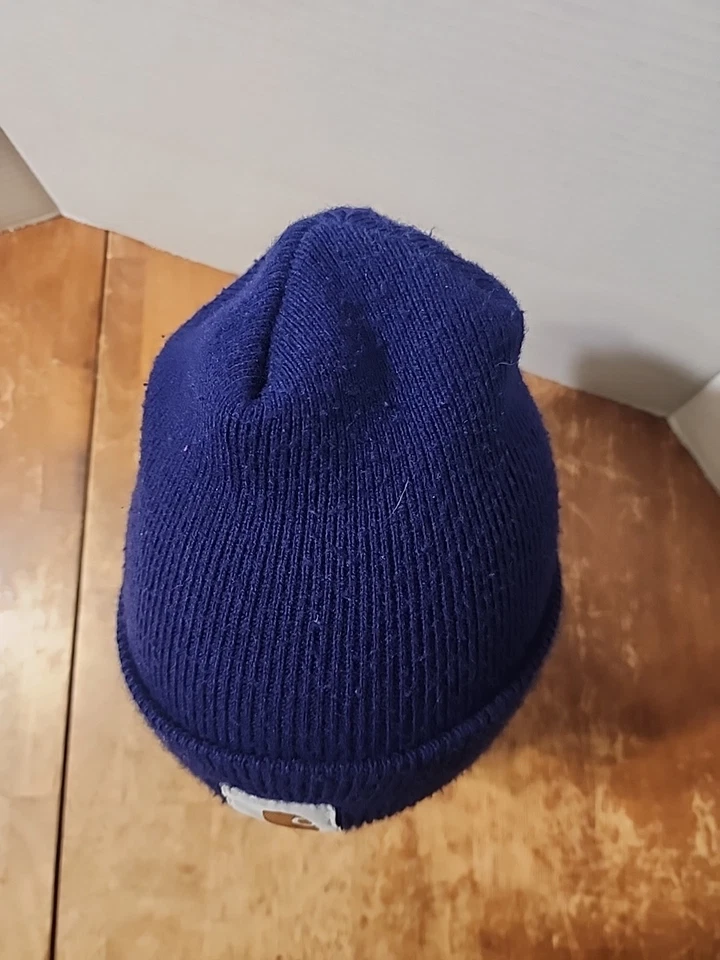 Sombrero tejido púrpura vintage Carhartt años 90 usado en excelente estado talla única para la mayoría  Foto 2 de 4