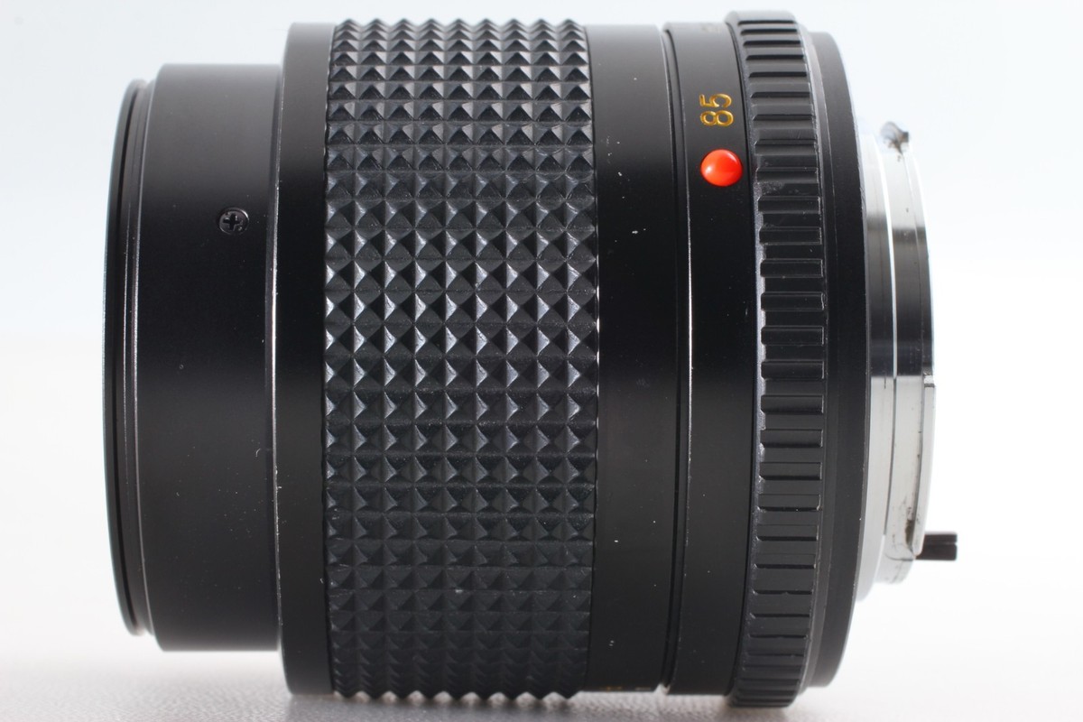MINT w/Case】Minolta MD ROKKOR 85mm F2 MC MD Mount Lens From JAPAN