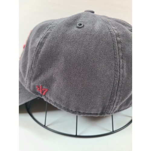 47 Brand Alabama Crimson Tide Baseball Cap Gray Embroidered A BAMA Adjustable - Afbeelding 4 van 6