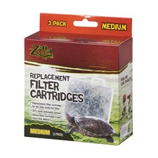 Zilla-Replacement Filter Carridges Medium-3 Pack 09830 4.9x1.9x5.9, Multicolor