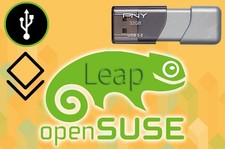 OPENSUSE Linux 32GB Bootable USB Install  Live Flash Drive
