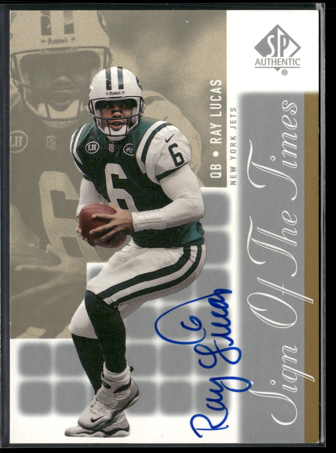 2000 SP Authentic #RL Ray Lucas Sign of the Times