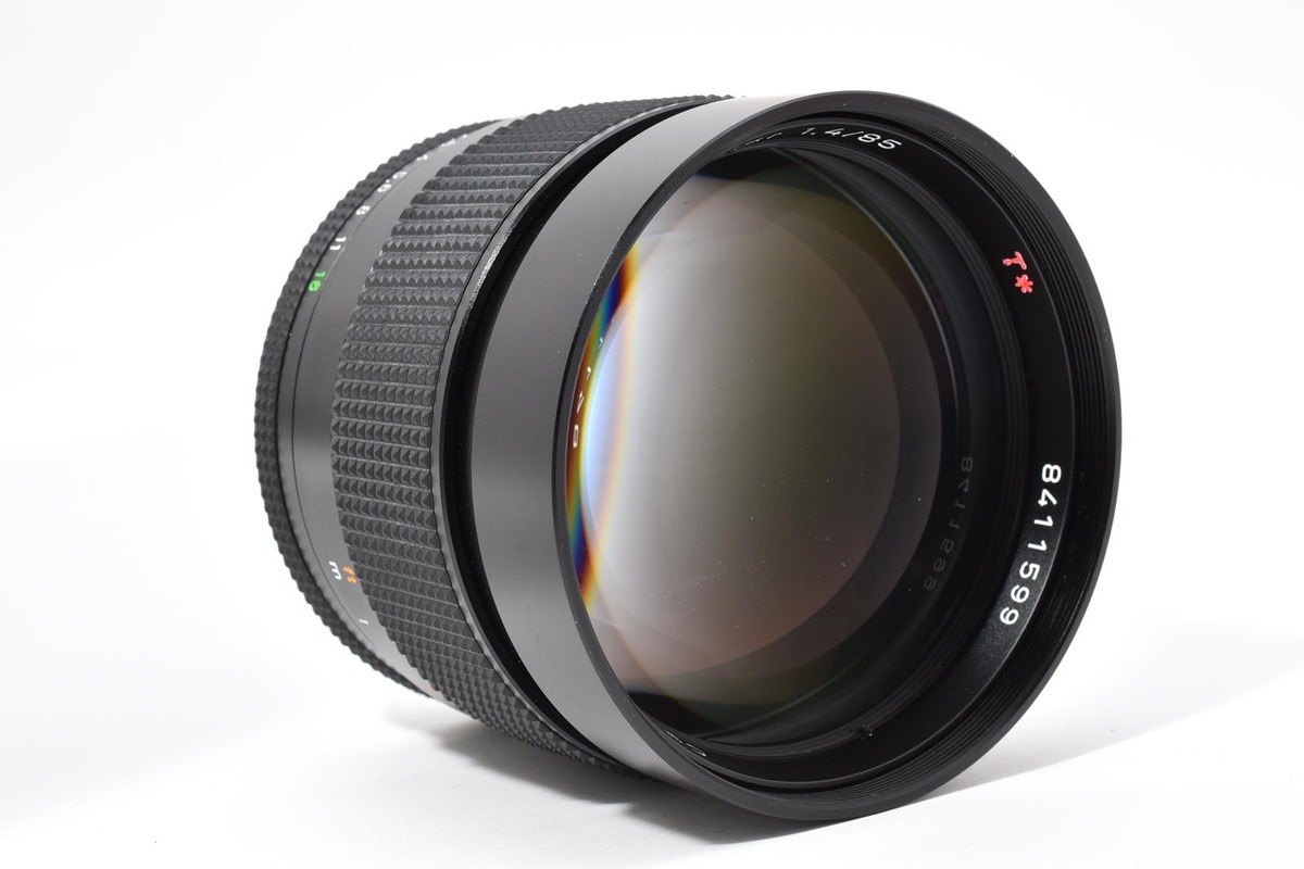 Exc+5] Contax Carl Zeiss Planar T* 85mm F/1.4 Lens CY Mount MMJ