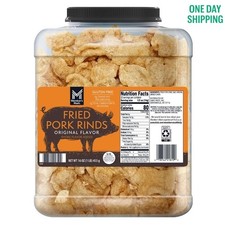 Members Mark Original Fried Pork Rinds 16oz Crunchy Snack