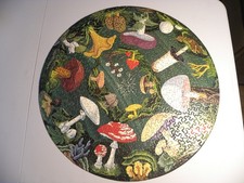 Vintage 1968 Springbok Circular Puzzle The Mushroom by Booth Courtenay Complete