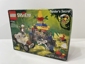 SEALED NEW LEGO System SPIDER&rsquo;S SECRET 5936 Adventurers Jungle RARE Vintage
