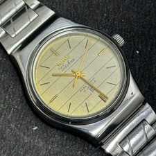 Vintage HMT Trishna 17 Jewels With Gold Dial Men's Wristwatch