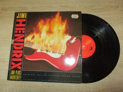 Jimi Hendrix   Jimi Plays Monterey - Original Motion Picture Sound Track LP