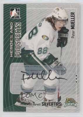 2005-06 ITG Heroes and Prospects Peter Mueller #A-PM Auto 8tn