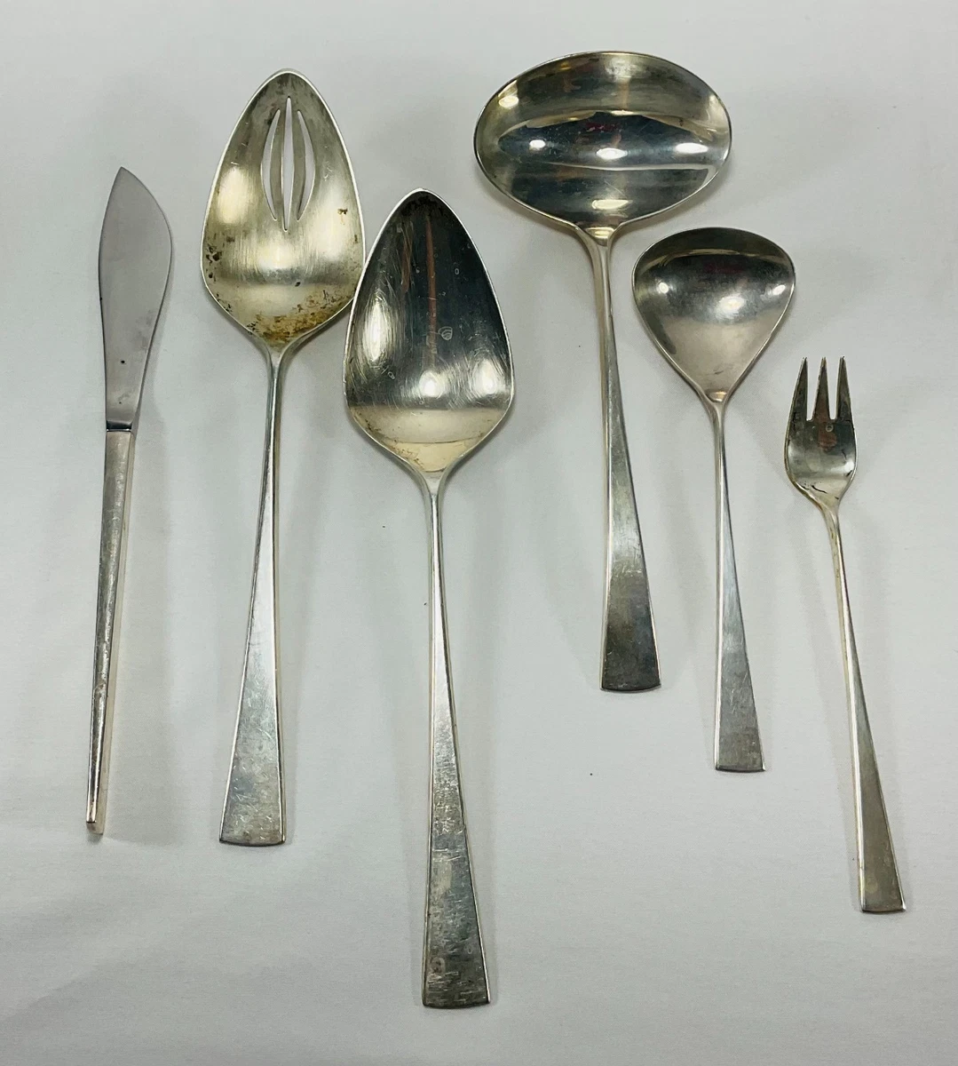 25+ Reed & Barton Antique US Sterling Silver Serving Spoons for