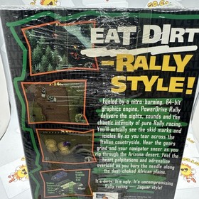 Atari Jaguar - Power Drive Rally - CIB - BRAND NEW / FACTORY SEALED