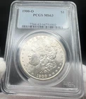 1900-O Morgan Silver Dollar $1 PCGS MS63