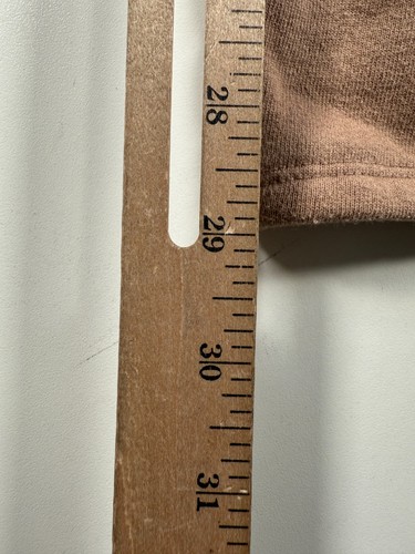 Social Tourist Damen gerades Bein Fleece Jogginghose braun Größe Medium 14,5 x 29 - Bild 8 von 12