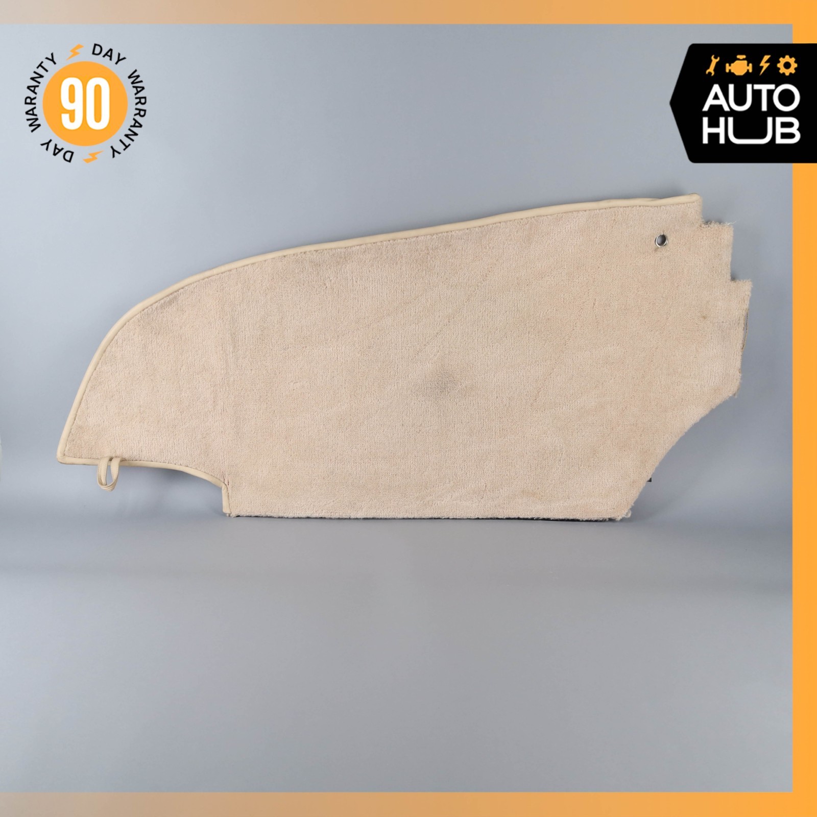 99-02 Rolls Royce Silver Seraph Rear Left Side Trunk Boot Mat Carpet Cover OEM