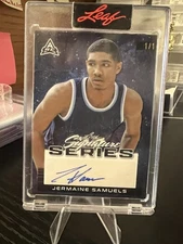 2022-23 Leaf Trinity Jermaine Samuels #BA-JS3 1/1 Rookie Auto