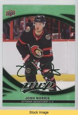 2023-24 Upper Deck MVP Green Script Josh Norris #134 READ 3a3