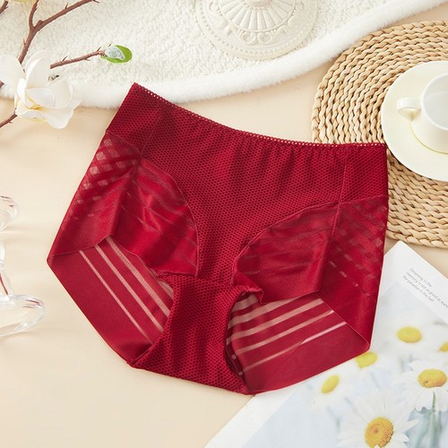 3 Pack Sexy Lace Ladies High Waist Panties Breathable Underwear Briefs UK 10-18 - Picture 18 of 22