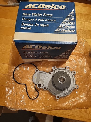 #ad #ad AC Delco 252 496 Engine Water Pump New Open Box $25.08