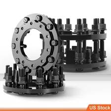 10 Lug 10x225 To 10x285 Hub Centric Big Rig Wheel Spacers Adapters for Ford&RAM