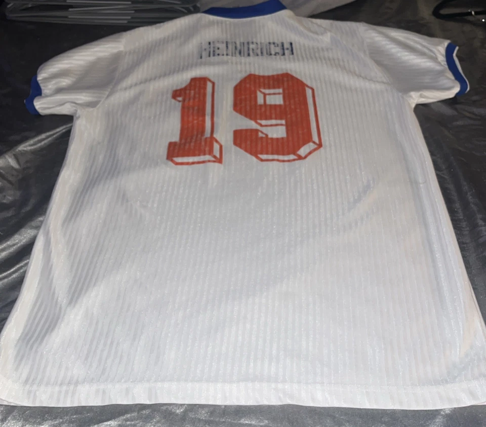 ⚽️ Pantalones Cortos Diadora XL Para Hombre Rayas Sombra y Jersey A Juego Poliéster Sedoso Brillo Foto 4 de 4