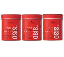 3 PACK Schwarzkopf Osis Texture Thrill Elastic Fiber Gum, 3.38oz / 100ml