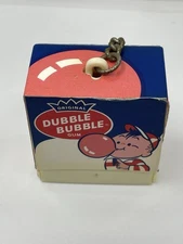 Vintage 2001 Basic Fun Dubble Bubble Gum Dispenser Keychain