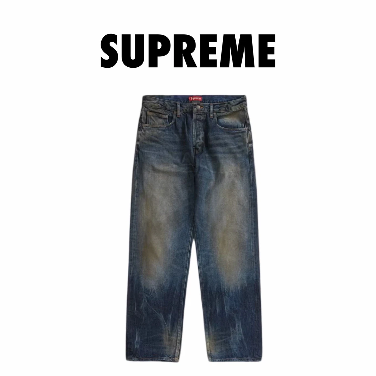 Supreme Denim Regular Jeans for Men for sale | eBay