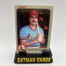 1983 Fleer - Keith Hernandez #8 Cardinals