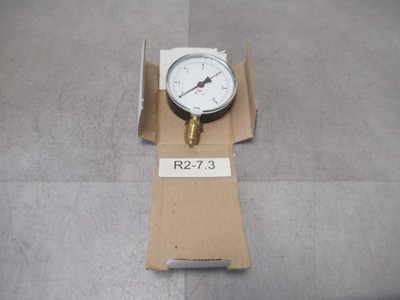 Wika 0-6 Bar Pressure Gauge 100Mm Connection 1/2'' Brass Unused