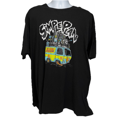 Simple Plan 2023 Sommer Konzert Tour T-Shirt Gr. XXL Scooby Doo Mystery Machine - Bild 1 von 8
