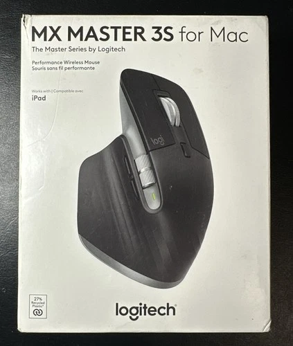 Logitech MX Master 3S Wireless Mouse for Mac - Space Gray