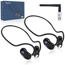 Wireless Headphones for PC Watching, Comfortable for Seniors with Bluetooth 5.3