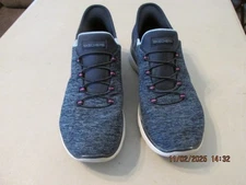 Skechers Summits Dazzling Haze Navy  Women's Slip-Ins Sneaker 9.5 Tennis Shoes