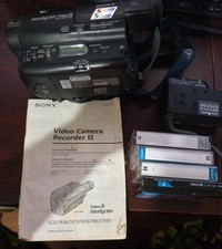 Sony CCD-TR93 Stereo 8mm Video8 Camcorder VCR Player Video Transfer Bundle