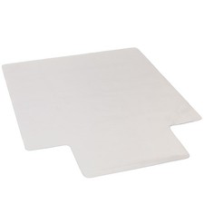 48x36" Transparent PVC Chair Mat Protector - Anti-Slip, Scratch Guard, Durable