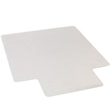 48x36" Transparent PVC Chair Mat Protector - Anti-Slip, Scratch Guard, Durable