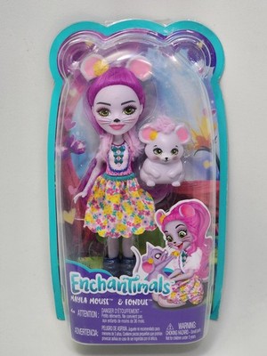 Enchantimals Mayla Mouse & Fondue Doll FNH22 FXM76