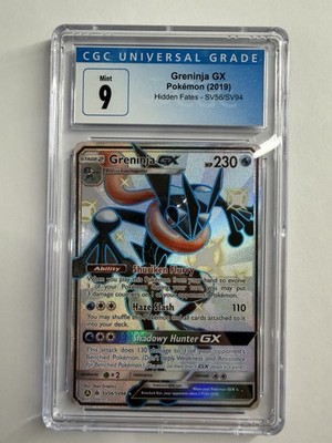 Pokemon Greninja GX SV56/SV94 Hidden Fates Shiny Vault CGC 9 | eBay