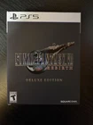Final Fantasy VII 7 Rebirth Deluxe Edition PlayStation 5 PS5 Used W/ Game MINT