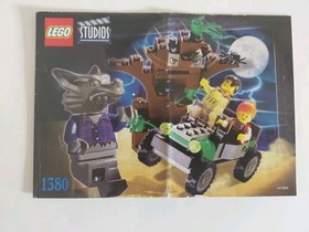 5 Lego instructions only. Sets, 7018, 7186, 6977, 1382, 1380