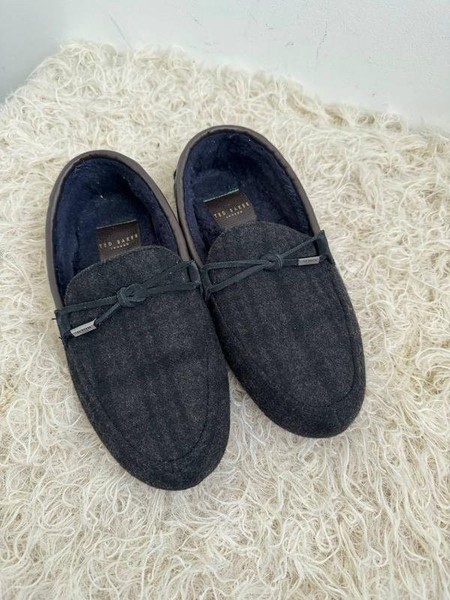 Men Ted Baker Loafers Navy Textile 40