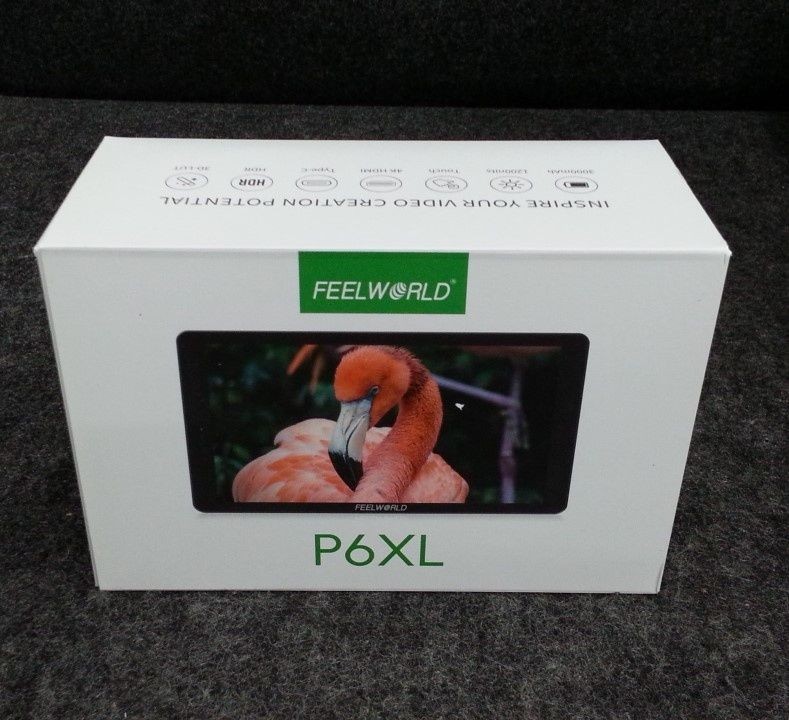 FEELWORLD P6XL Built-In Battery On-Camera Monitor 6" 1920 x 