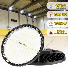 Commercial High Bay UFO Light Fixture 150W/120W/90W for warehouse Shop Area Lamp